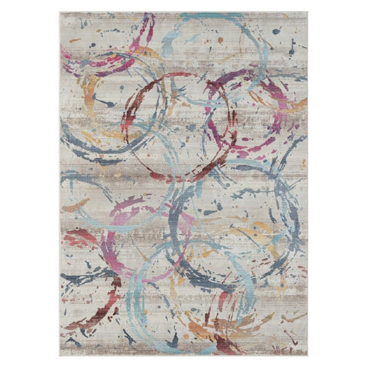 Teppich Aurora 5 rechteckig Creme 240 x 170 cm