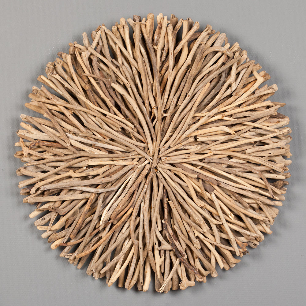 Wand-Deko-Objekt BULAT Natural Ø ca. 50cm Treibholz