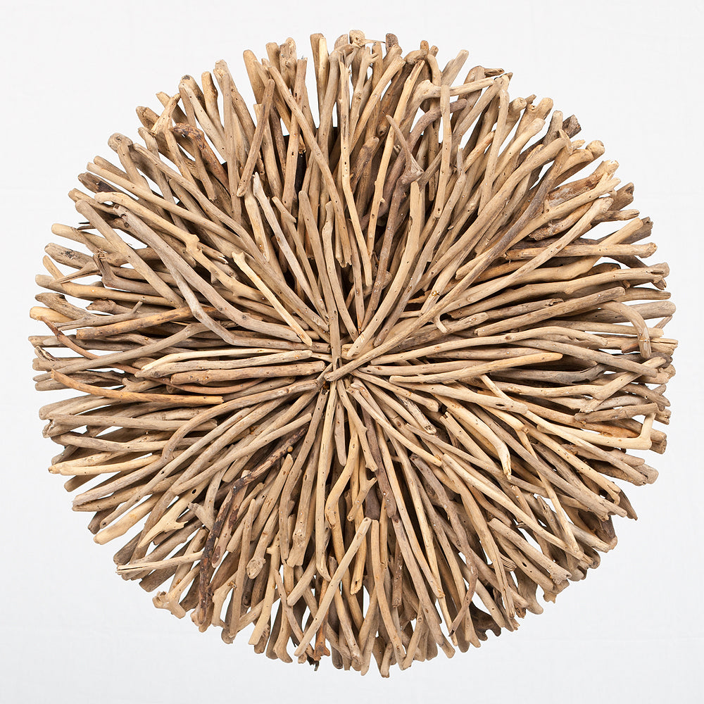 Wand-Deko-Objekt BULAT Natural ca. D100cm Treibholz