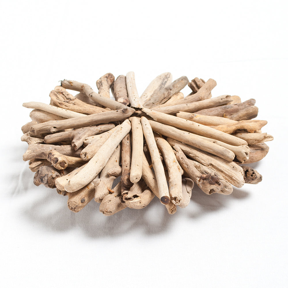 Wand-Deko-Objekt BULAT Natural ca. D30cm Treibholz