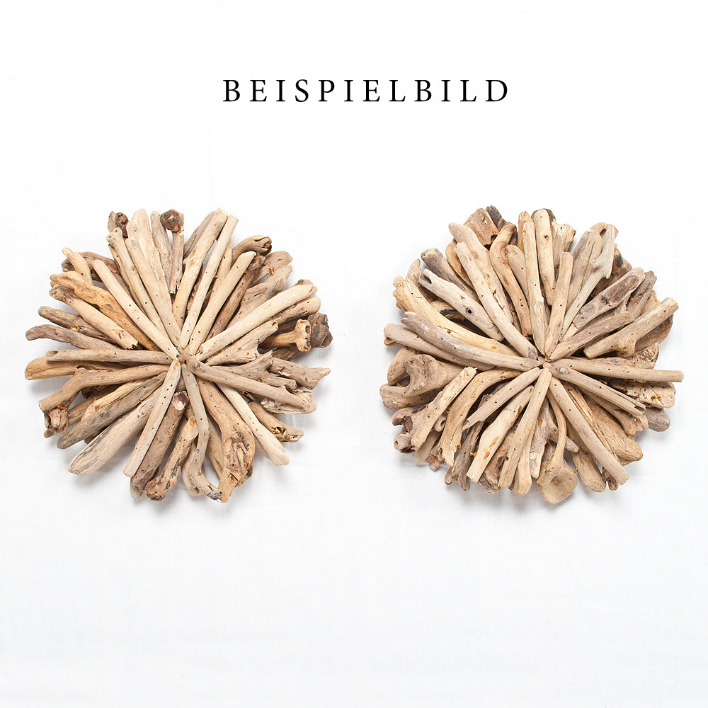 Wand-Deko-Objekt BULAT Natural ca. D30cm Treibholz