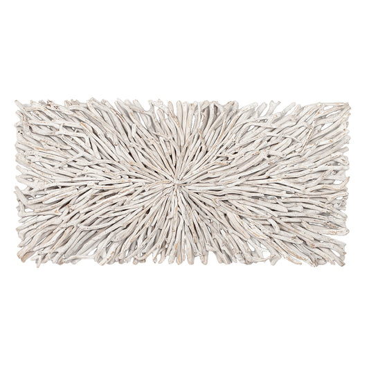 Wand-Deko-Objekt BULAT White Wash ca. L120cm Treibholz