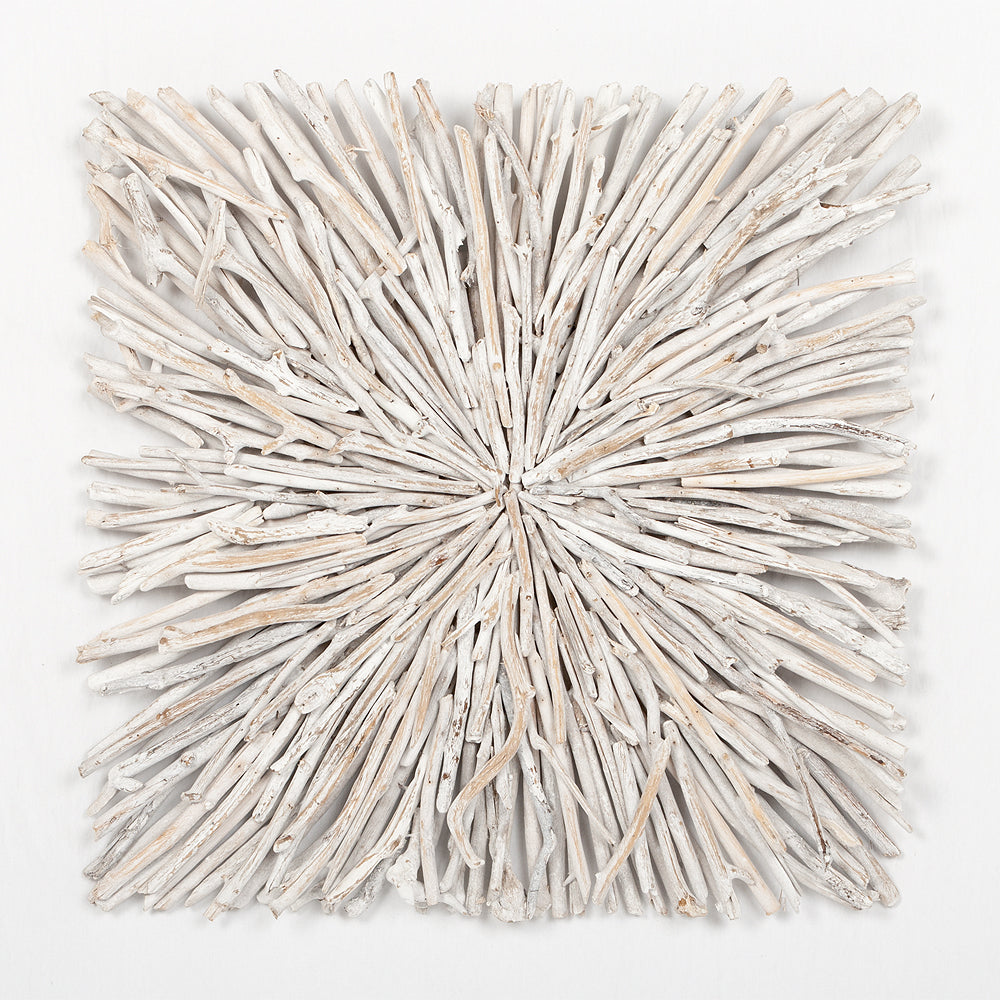 Wand-Deko-Objekt BULAT White Wash ca. L70cm Treibholz