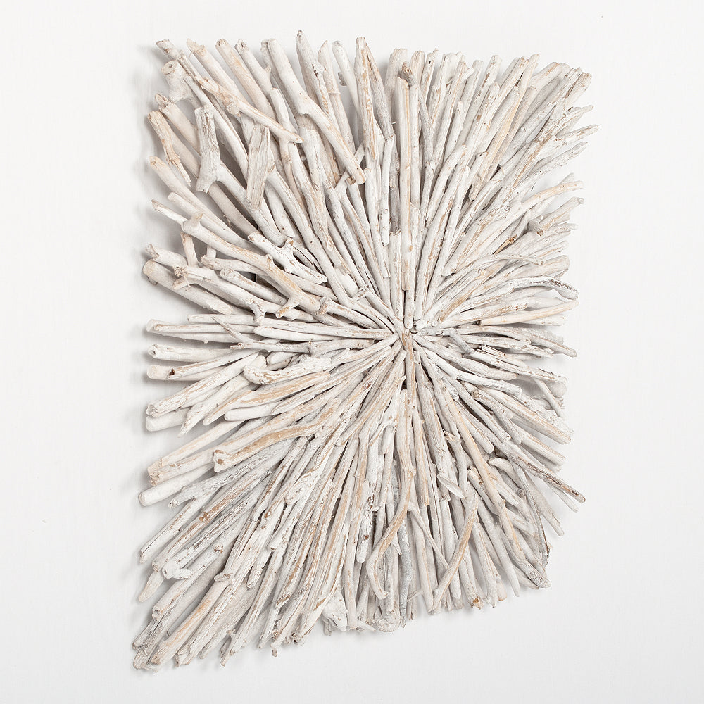Wand-Deko-Objekt BULAT White Wash ca. L70cm Treibholz