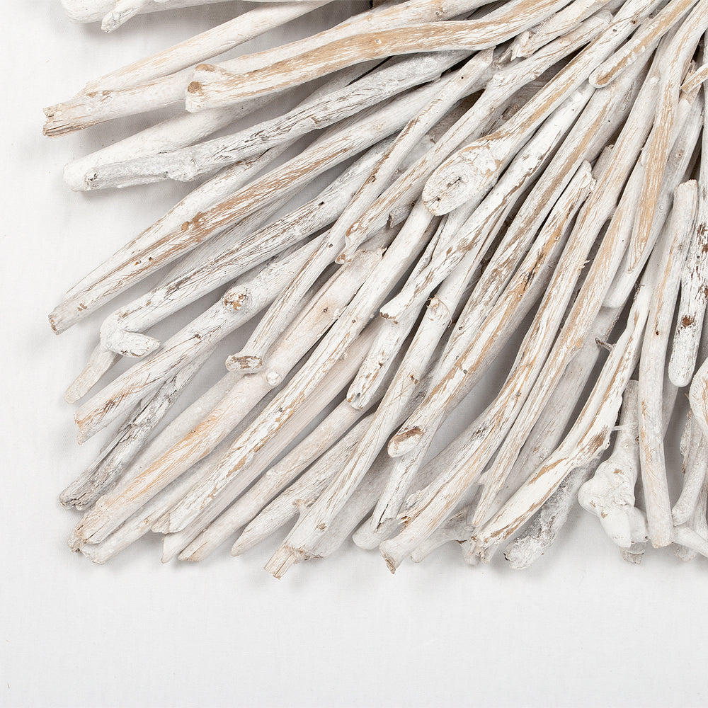 Wand-Deko-Objekt BULAT White Wash ca. L70cm Treibholz