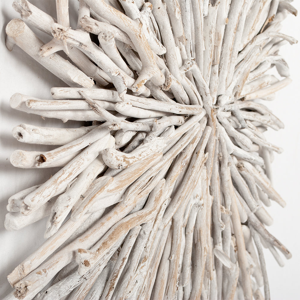 Wand-Deko-Objekt BULAT White Wash ca. L70cm Treibholz