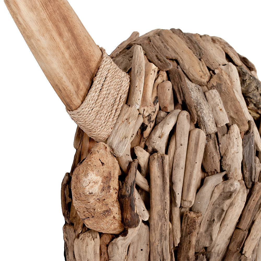 Wand Deko-Objekt BULL-BIG Natural