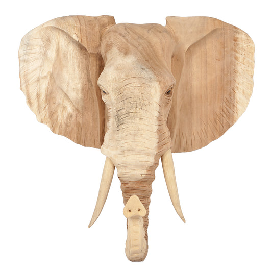 Wand-Deko Elefant TELINGA ca. 60cm
