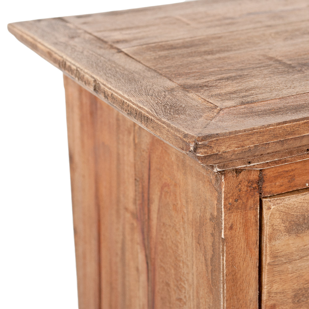 Weinregal TINI H85cm Rustic-Grey Mahagoni
