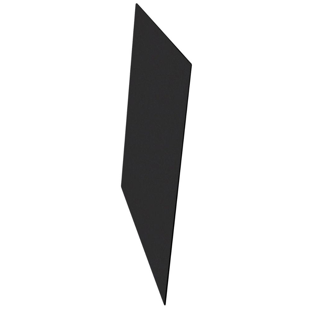 Glasplatte TERRY 60x60cm schwarz 8mm quadratisch ESG Glas