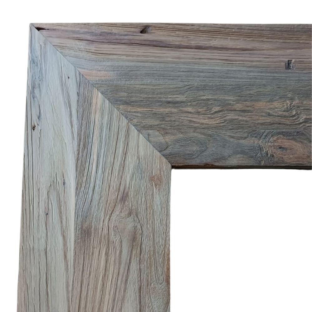 Recycelter Teakholz Spiegel KING 200x100 cm Standspiegel