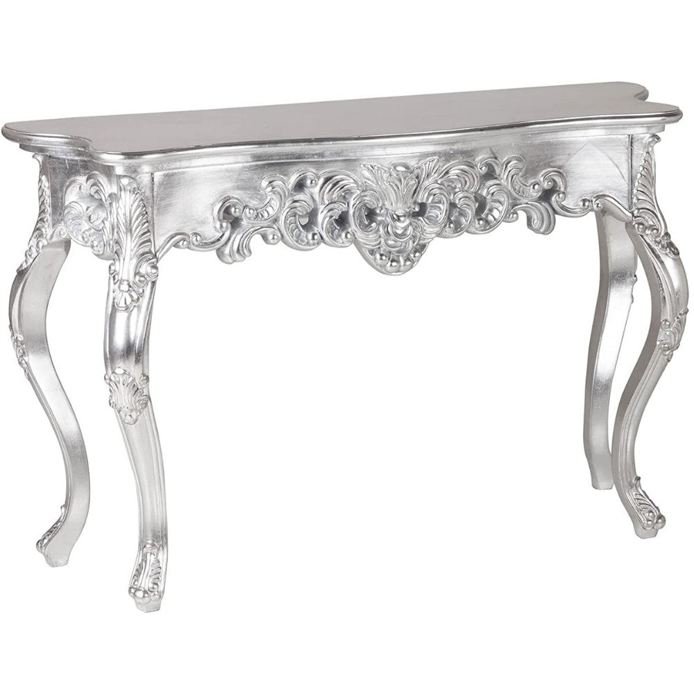 Barocke Konsole KINGDOM 110cm silber