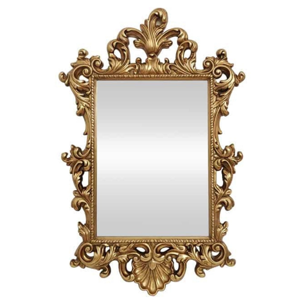 Opulenter Wandspiegel KINGDOM 125cm Gold Barock Verzierung Design