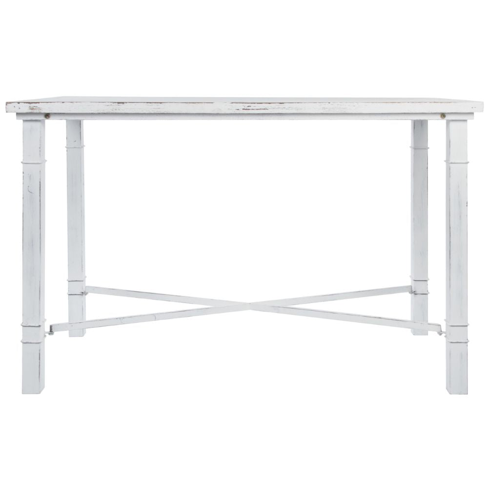 Landhaus Konsole CASA 100cm Shabby-Chic weiss Esstisch