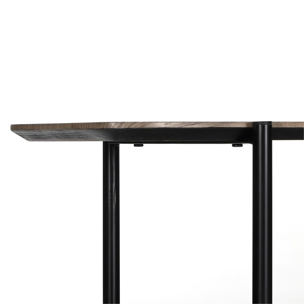 Moderner Konsolentisch PINA 120cm taupe Pinien-Optik Konsole