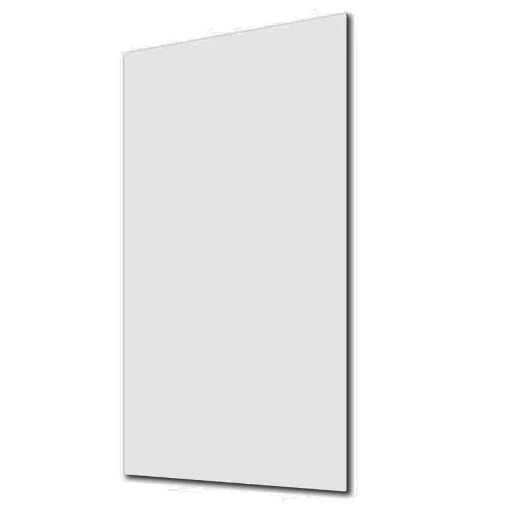 Puristischer Spiegel ENJA 70x50cm längs+quer ESG-Glas rahmenlos