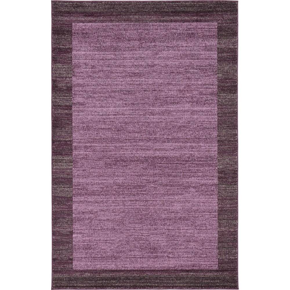 Teppich BEST TIME Rechteckig Violett verschiedene Größen