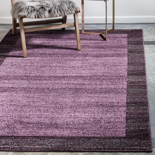 Teppich BEST TIME Rechteckig Violett verschiedene Größen