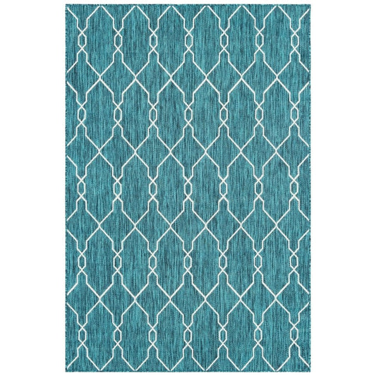 Teppich OUTDOOR CIATO Rechteckig Blaugrün verschiedene Größen