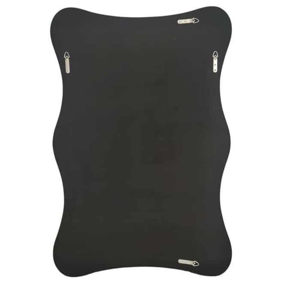 Moderner Wandspiegel WONDER 120cm gold-schwarz variabel aufhängbar