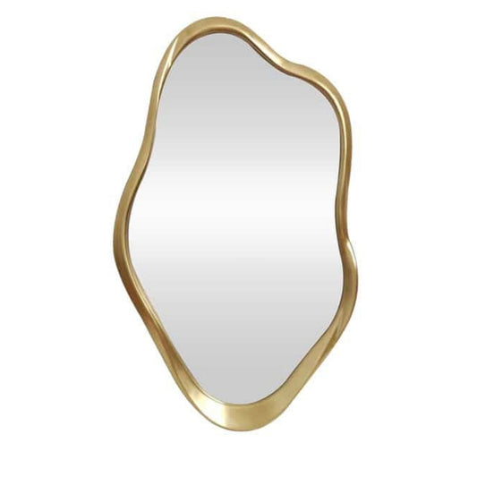 Design Wandspiegel PRINCESS 100cm Gold variabel aufhängbar