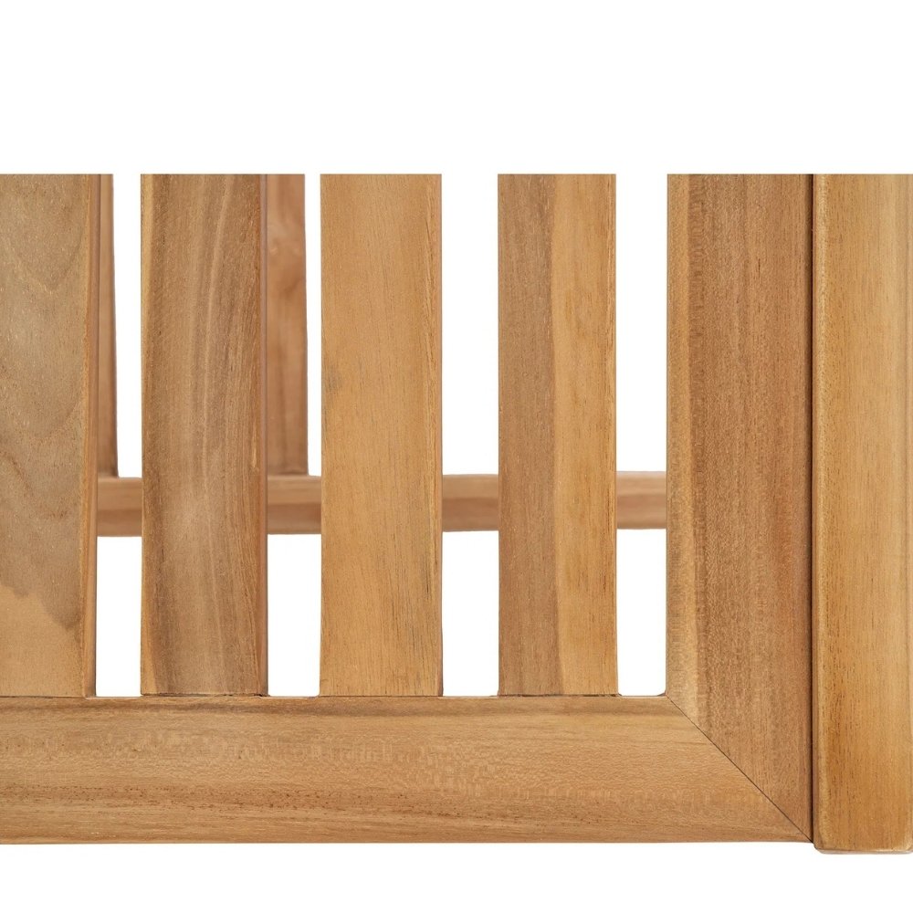 Lounge-Set MALAGA – 4-teilig Teakholz für Garten & Terrasse