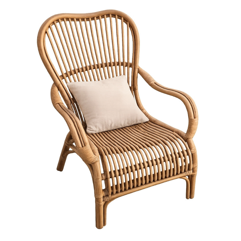 Natürlicher Rattan Sessel SUMATRA Antique-Brown