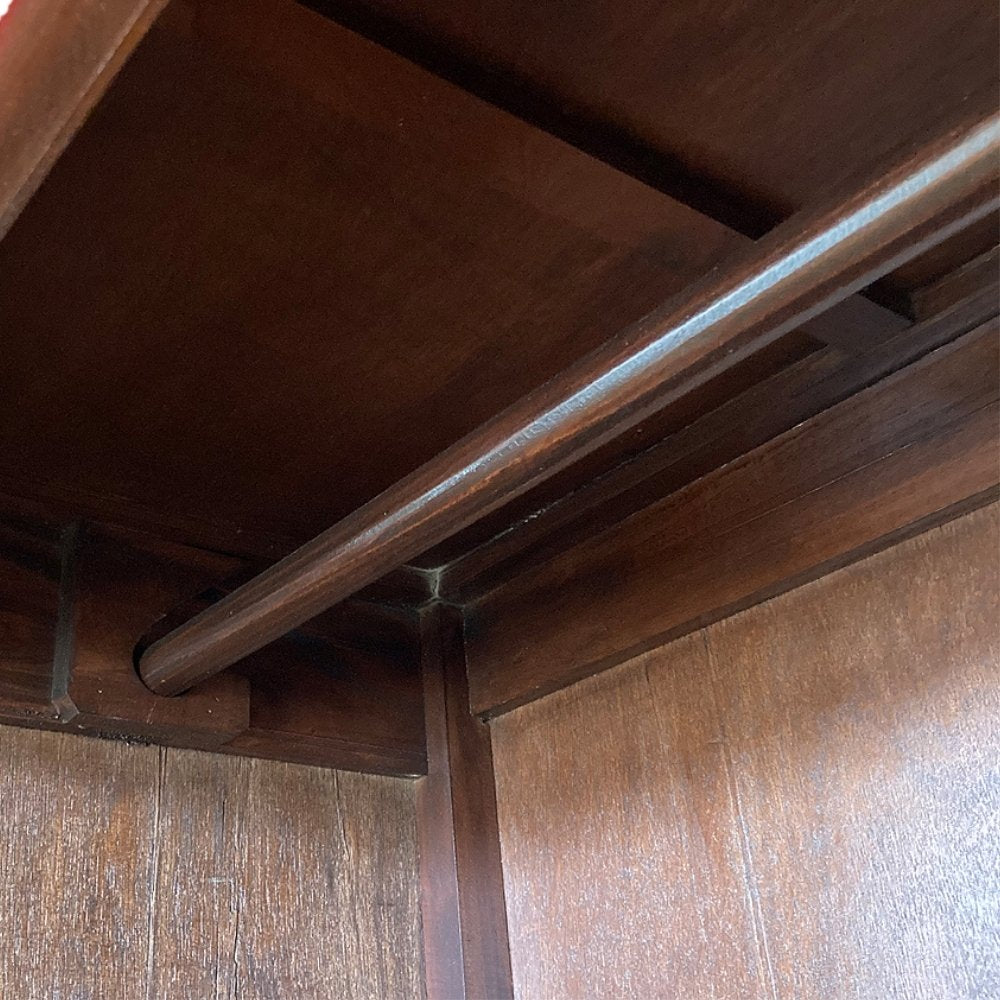 Hochzeitsschrank ASIA Schwarz Shabby Chic ca. H175cm