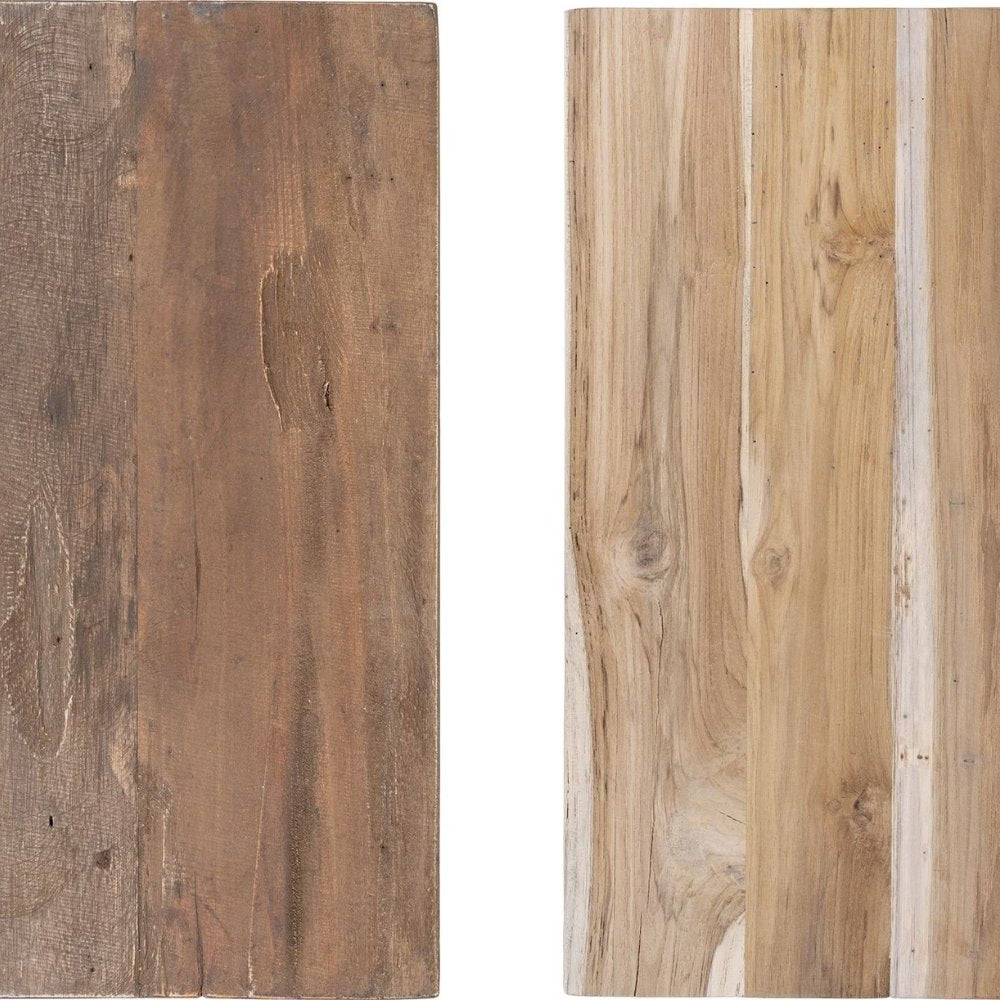 Hocker GEMI recyceltes Teak Natural ca. L50cm Beistelltisch