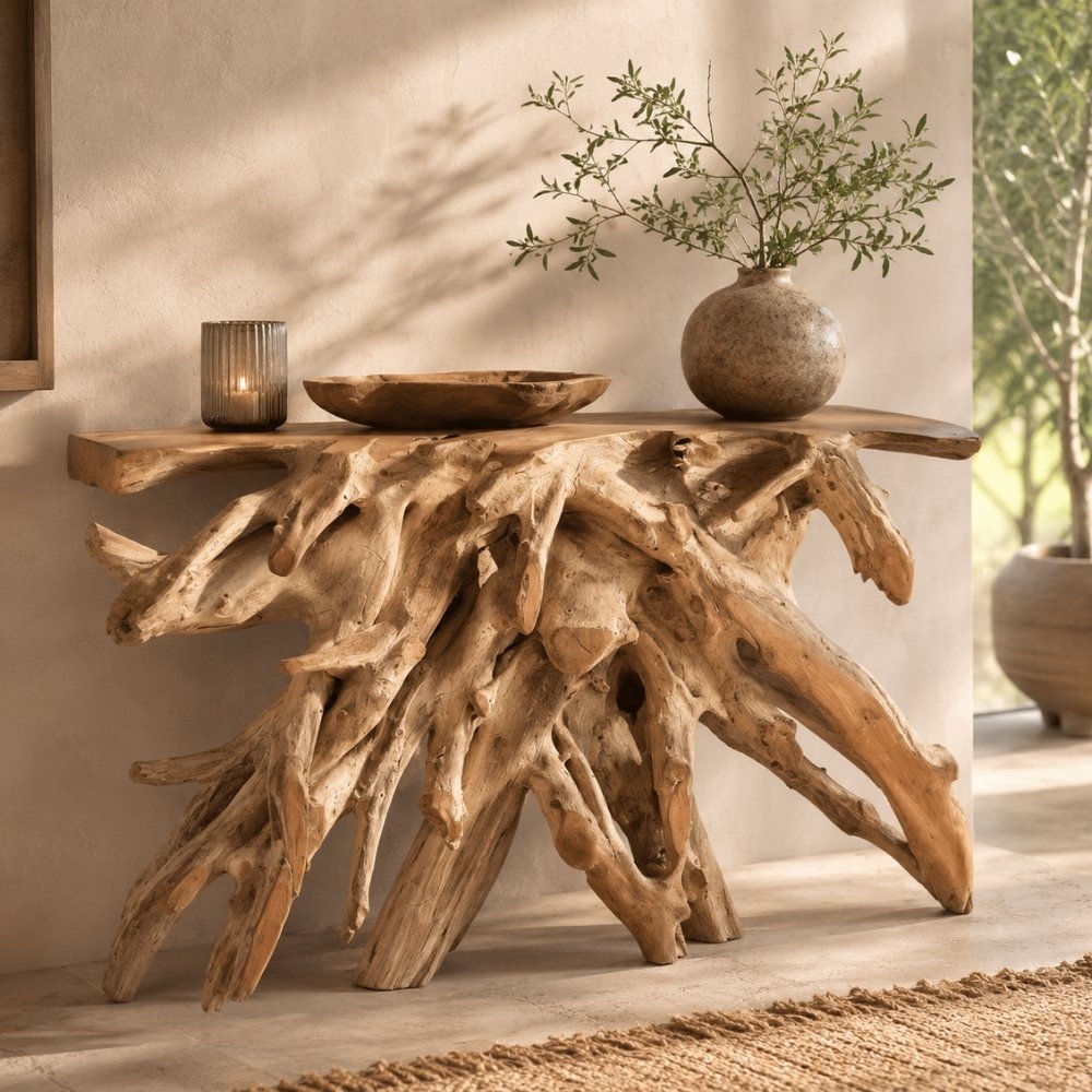 Teak Konsole PRIMIE Natural ca. L120cm