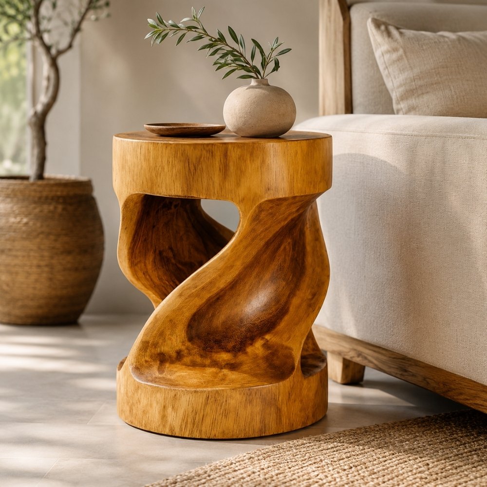 Beistelltisch SWING ca. H45cm Suar Natural