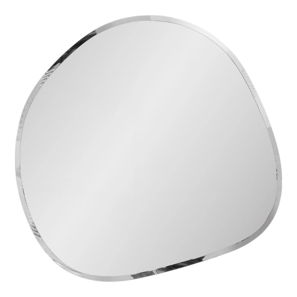 Spiegel IOWA 100cm organischer Wandspiegel facettierter Kante