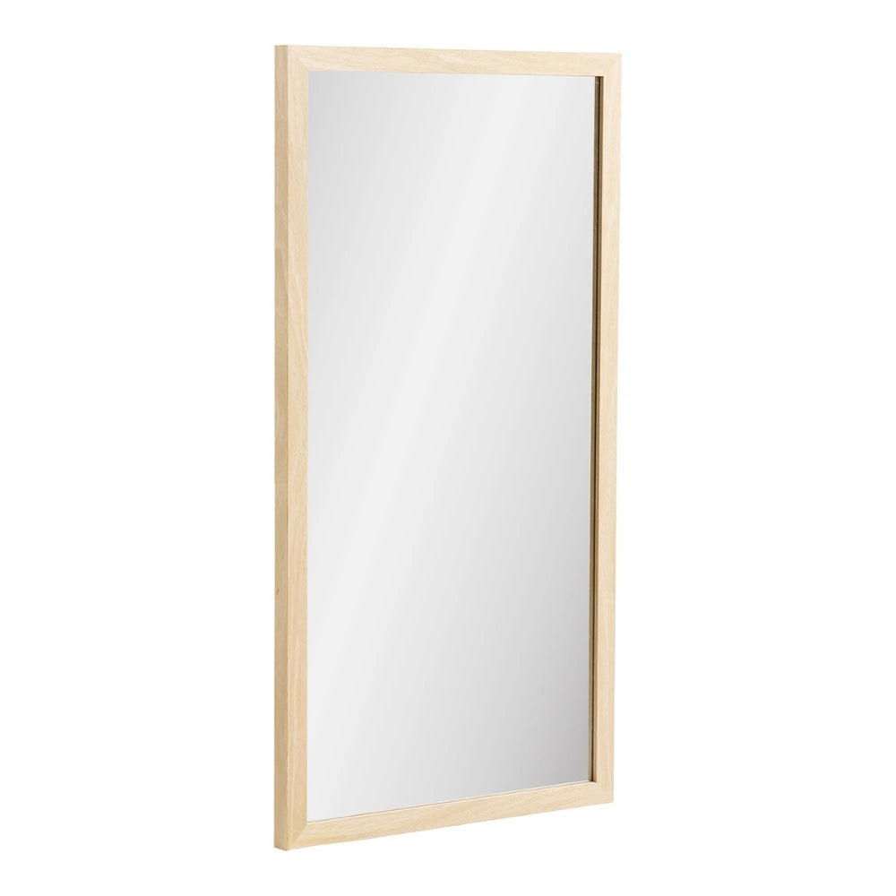 Eleganter Spiegel ARIZONA 75x45cm Wandspiegel natural Holzrahmen