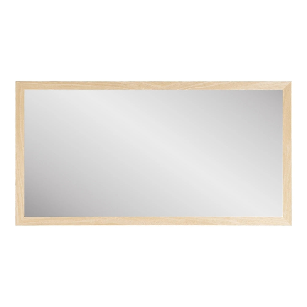 Eleganter Spiegel ARIZONA 75x45cm Wandspiegel natural Holzrahmen