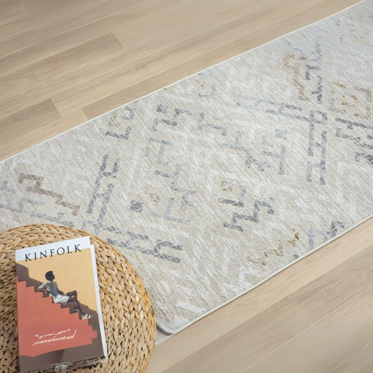 Teppich TURA rechteckig Creme-Grau diverse Größen