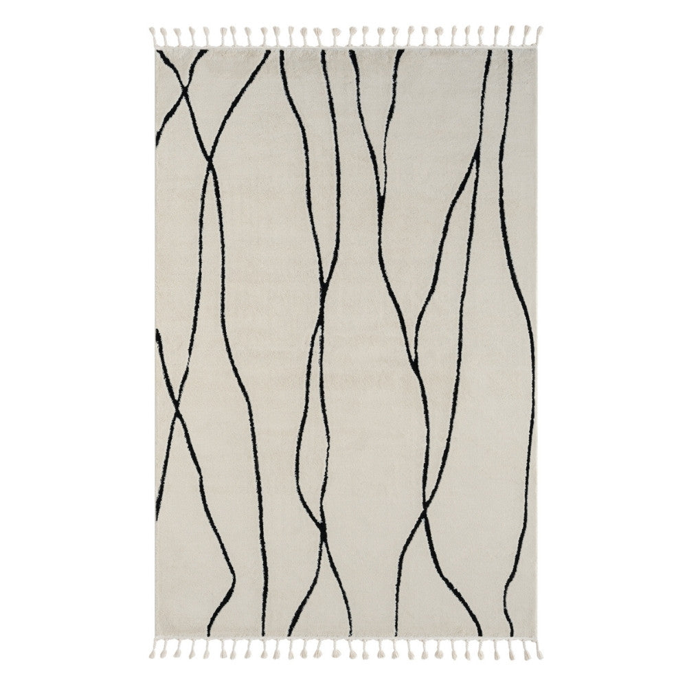 Teppich SERENITA rechteckig weiß diverse Größen