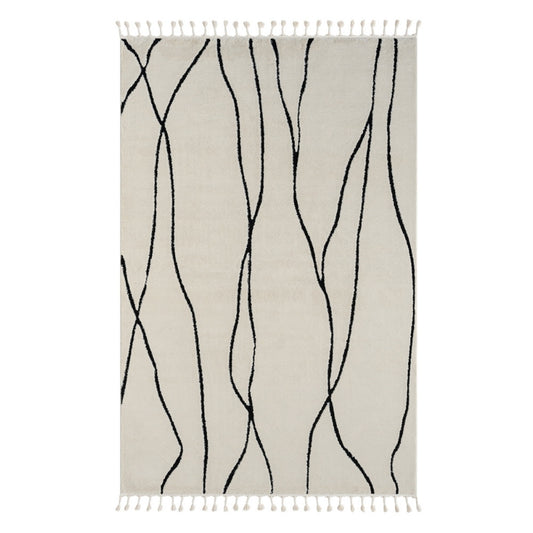 Teppich SERENITA rechteckig weiß diverse Größen