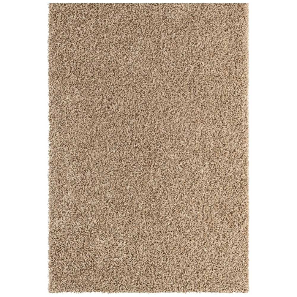 Teppich HIGH-FLOR Rechteckig Braungrau diverse Größen