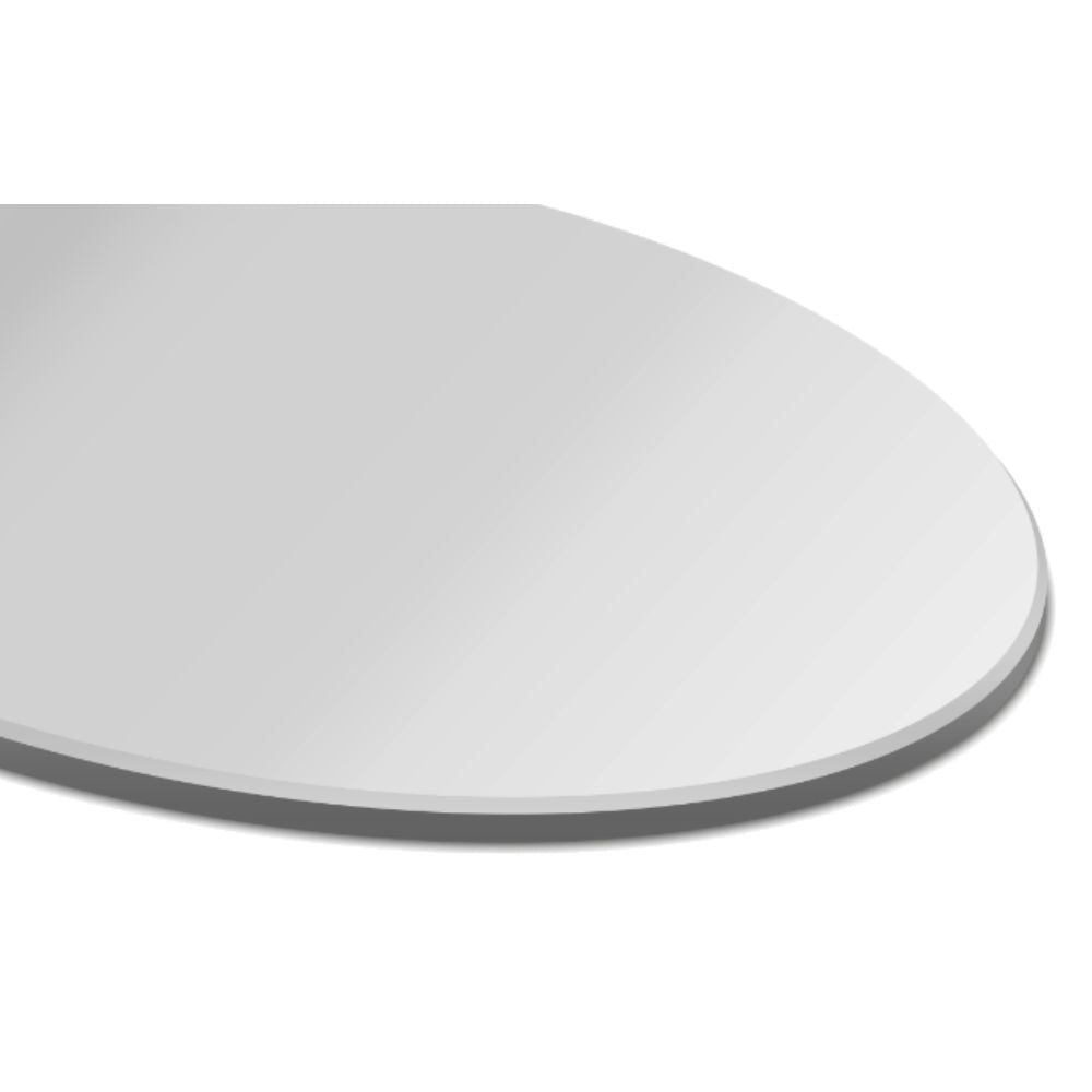 Puristischer Spiegel ENJA 40cm rahmenlos 4mm ESG-Sicherheitsglas