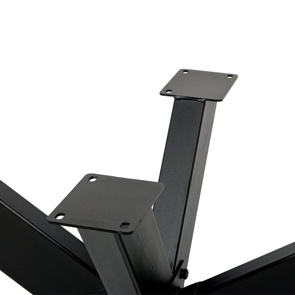 Esstischgestell MIKADO ca. L175cm Schwarz Stahl (pulverbeschichtet)