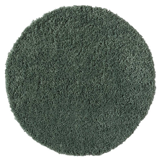 Hochflor Teppich SHAGGY hellgrün rund diverse Größen