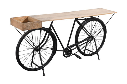 Konsolentisch CYCLE ca. L184cm Schwarz Antique