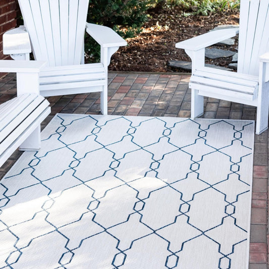 Teppich OUTDOOR CIATO Rechteckig Elfenbein verschiedene Größen