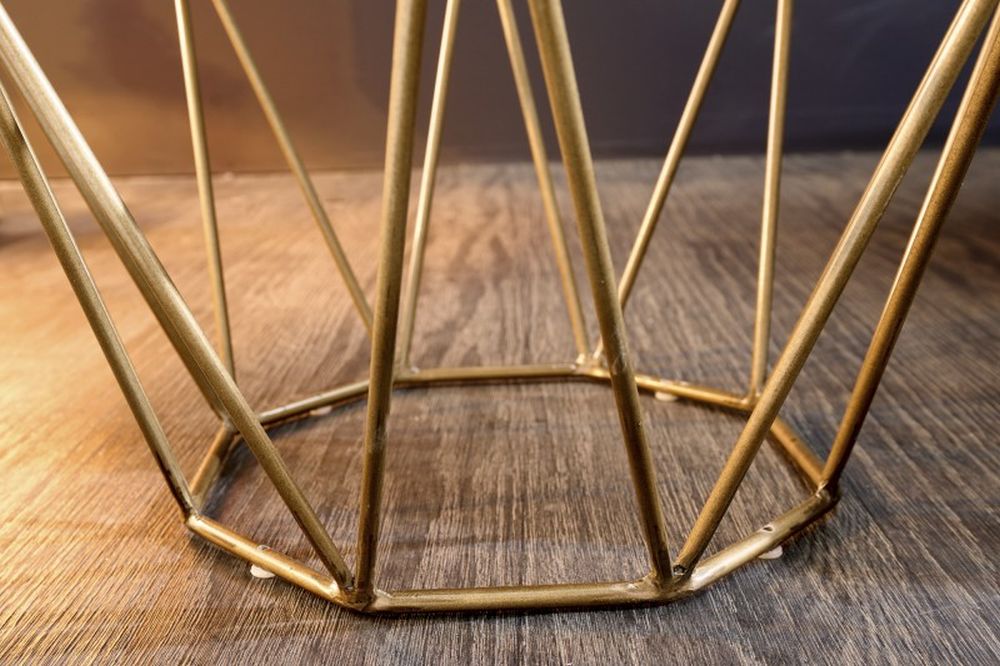 Exklusiver Beistelltisch BIJOUX ca.50cm natur Akazie