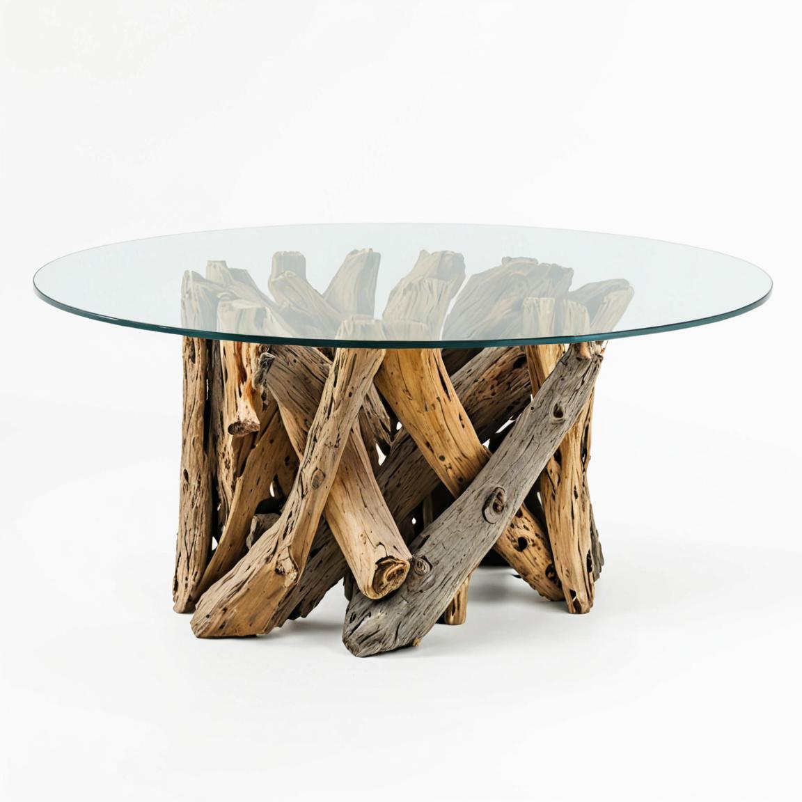Teak Couchtisch TORA-rund ca. D70cm