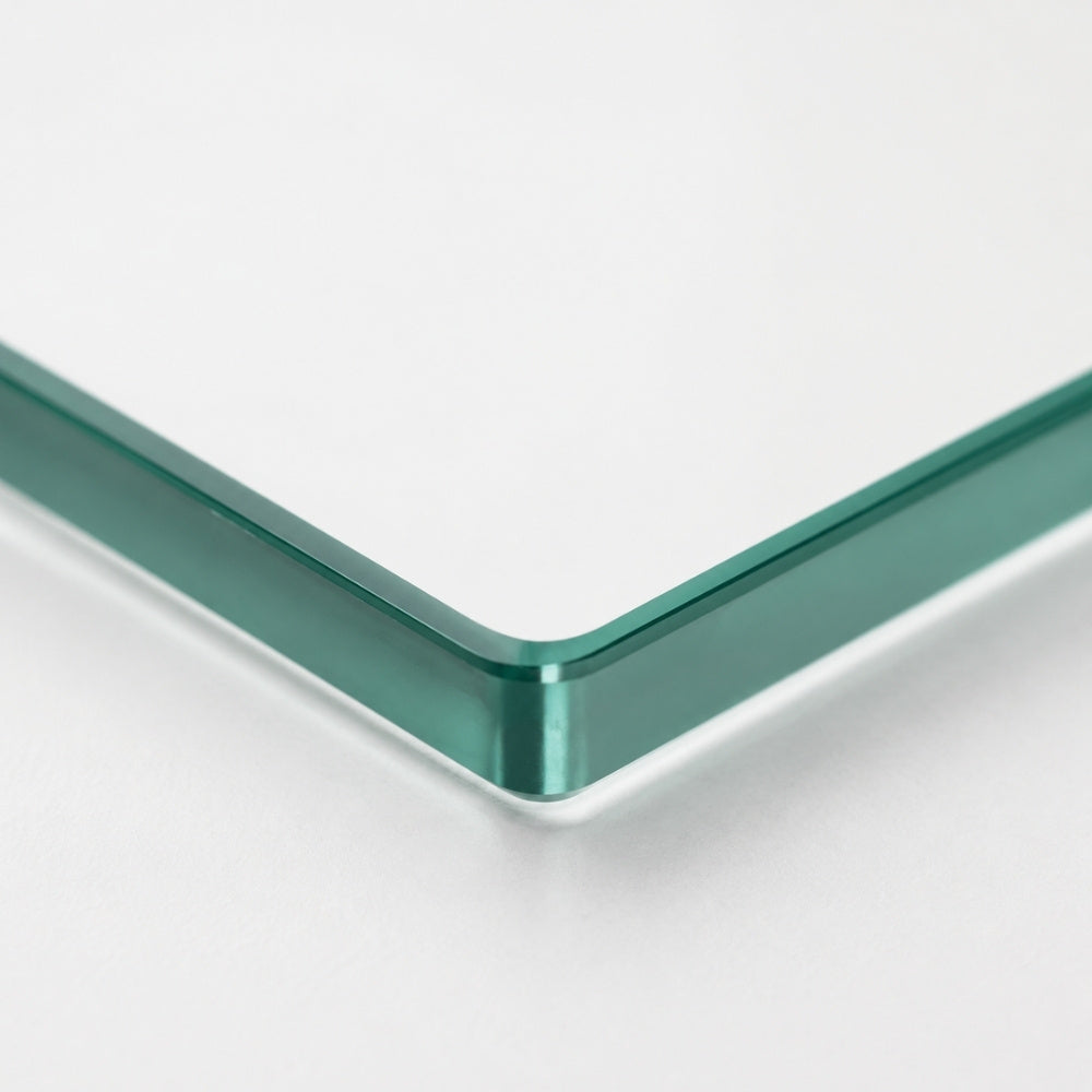 Glasplatte TERRY 30x30cm gehärtetes 8mm Glas Servierplatte