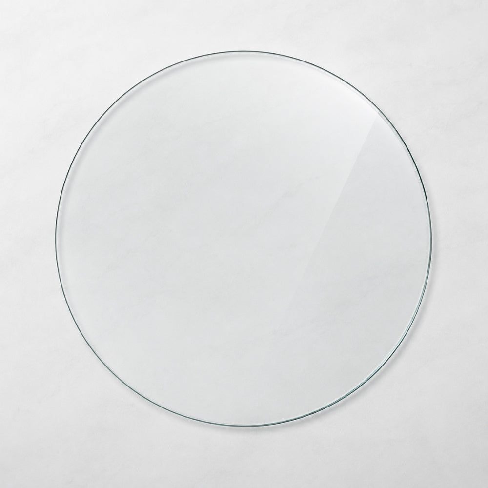 Glasplatte TERRY 70cm Rund 6mm gehärtetes Glas