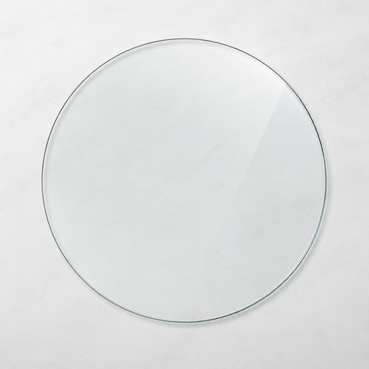 Glasplatte TERRY 80cm Rund 6mm Gehärtetes Glas